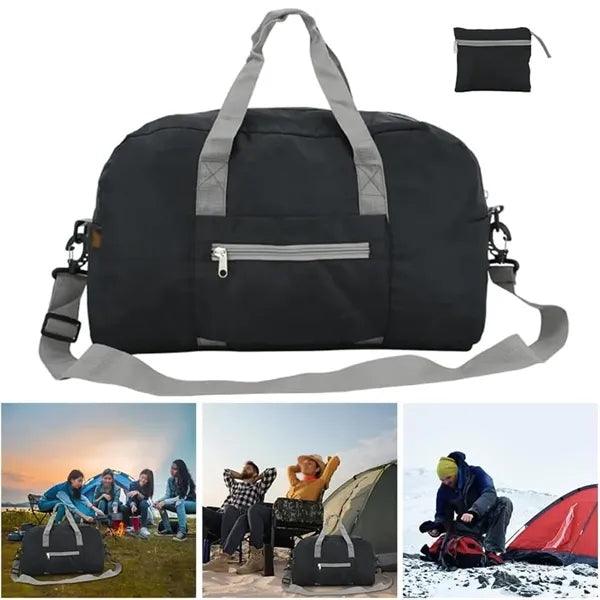 Lightweight camping organizer foldable travel duffel bag