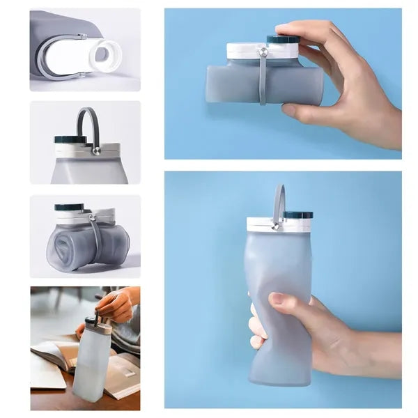 20OZ Collapsible Silicone Water Bottle