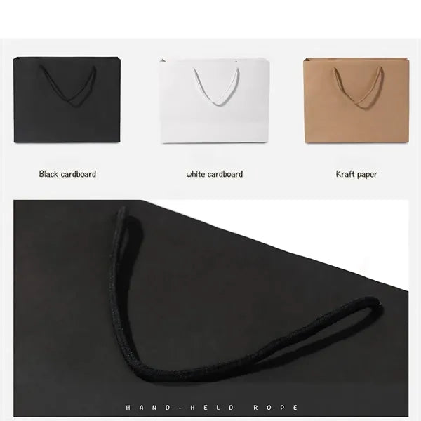Kraft Paper Shopping Bags With Your Logo