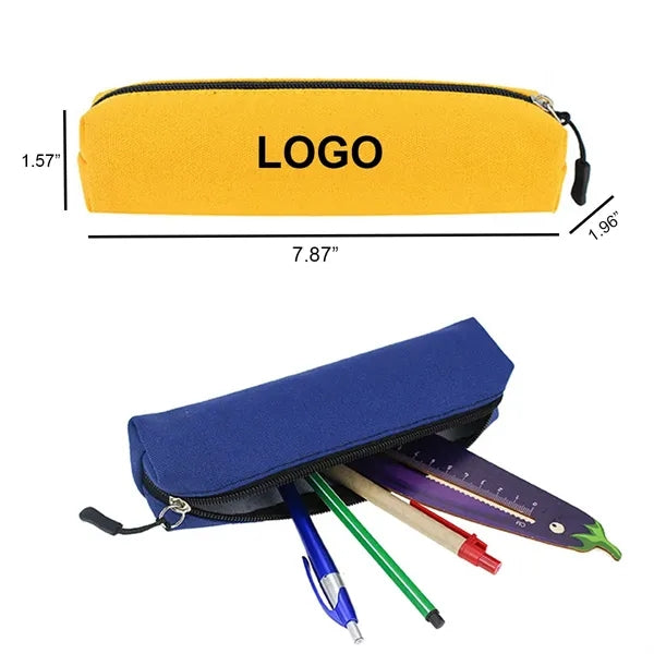 Canvas Pencil Case Pouch