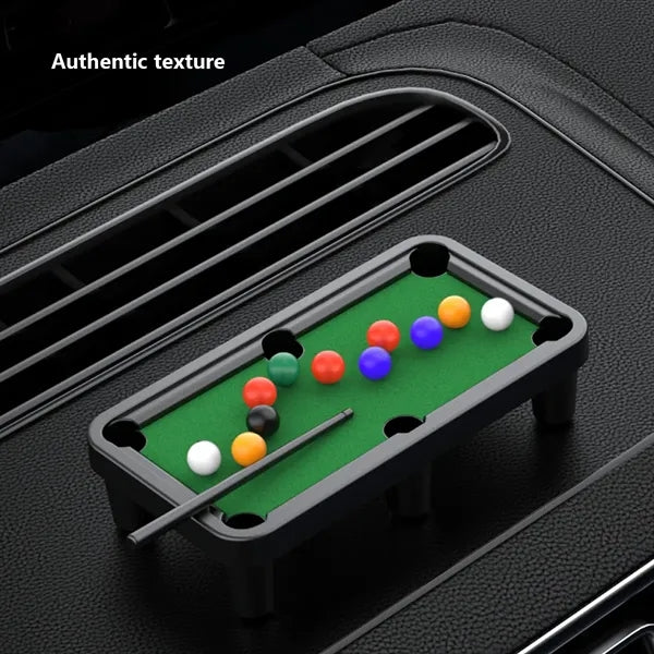 Billiard-Themed Acrylic Parking Number Plate