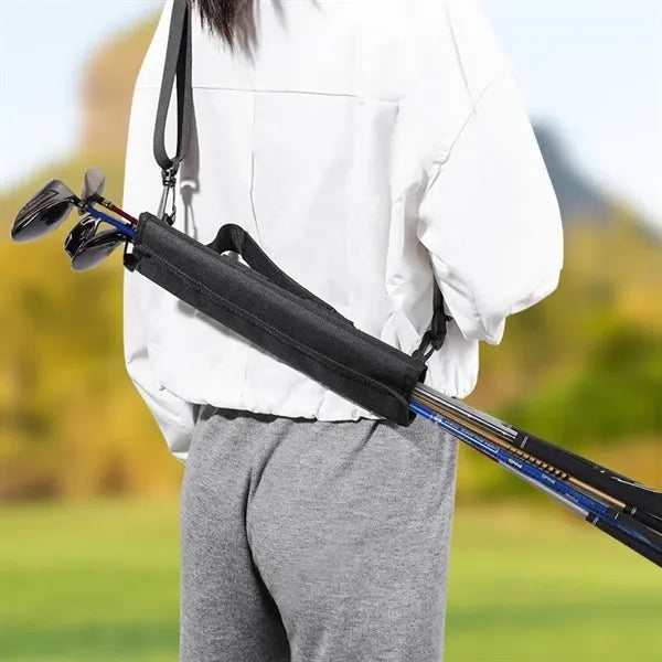 Portable Crossbody Golf Club Storage Bag