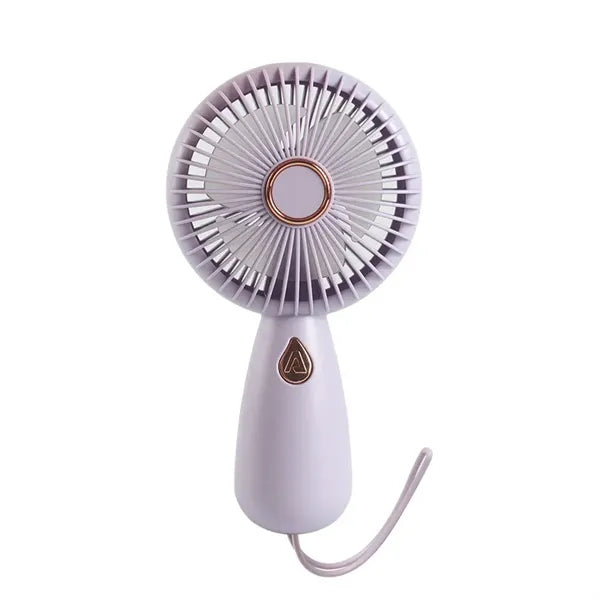 Handheld Small Fan With LED Light