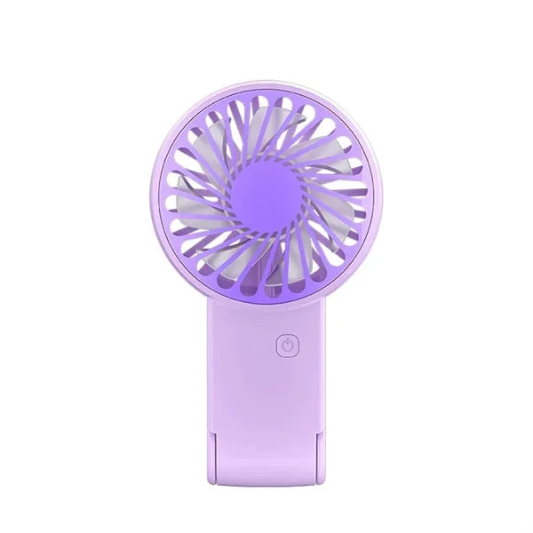 300 mAh Mini Foldable Rechargeable Fan with Hook