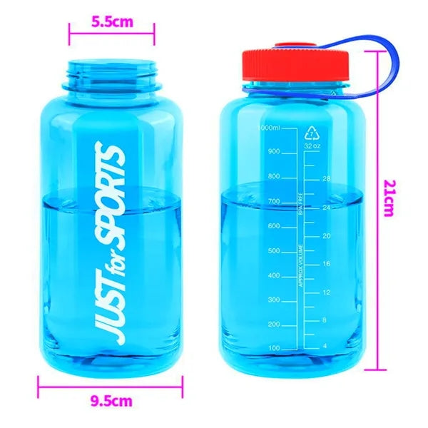 32 Oz High Capacity Tritan Material Wide Mouth Water Bottle