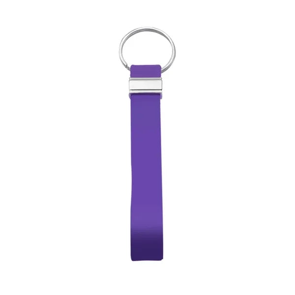 Silicone Wristband Keychain 8inch