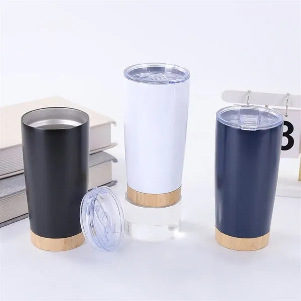 304 stainless steel cork bottom double-layer vacuum bottle