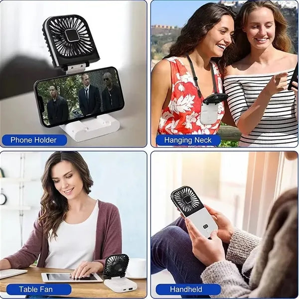 Multifunctional Mini Portable Handheld Fan