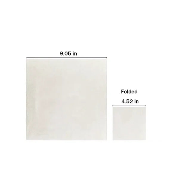 100 PCS White Skin Friendly Restaurant Beverage Napkins