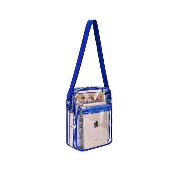 PVC Clear Stadium Messenger Bag