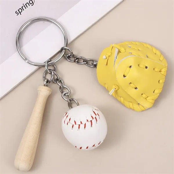 Baseball Keychain