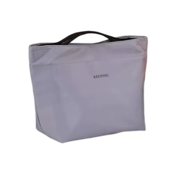 Simple lunch insulated handbag