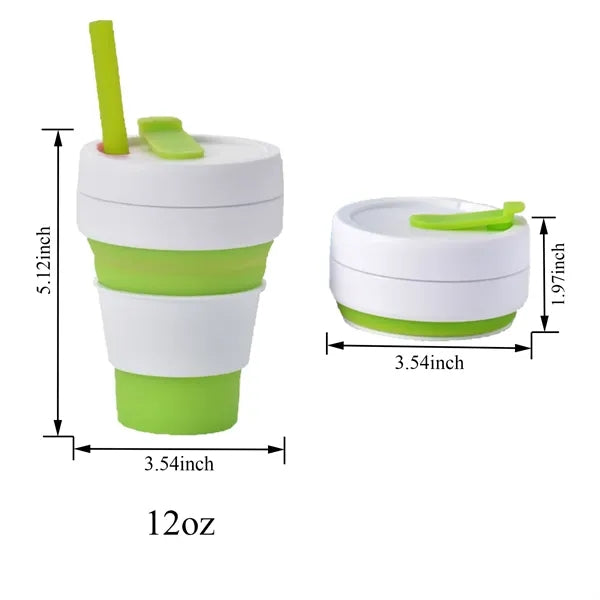 Silicone Folding Straw Cup