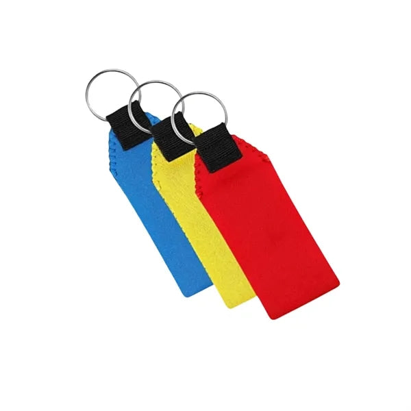 Neoprene Floating Keychain