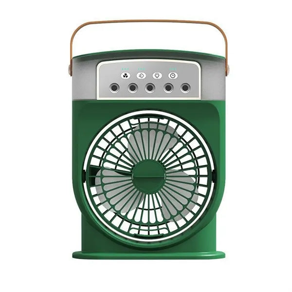 2000 mAh 5-Hole Mist Spray Mini Humidifying Fan