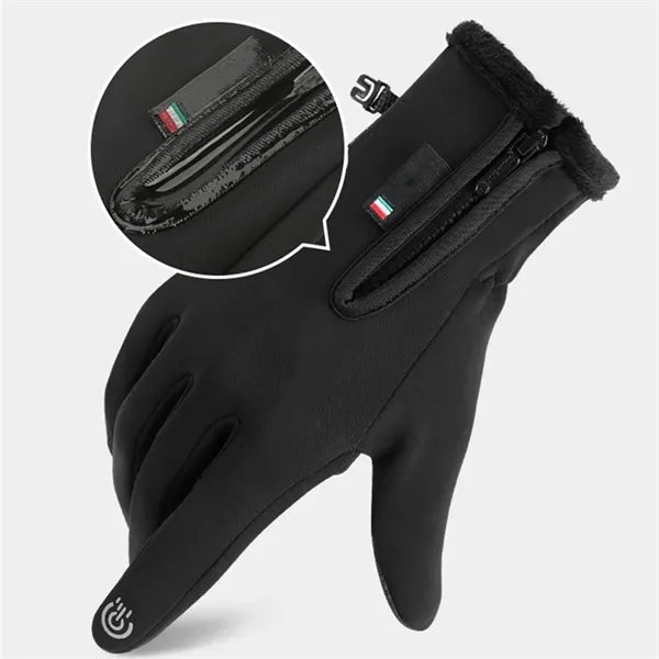 Touch screen gloves with two fingers exposed
