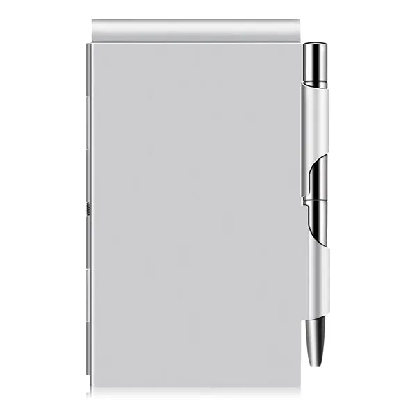Premium Aluminum Notepad & Pen Set for Business