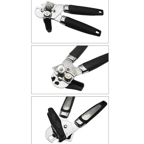 3-in-1 Can Openers with Multifunctional Bottle