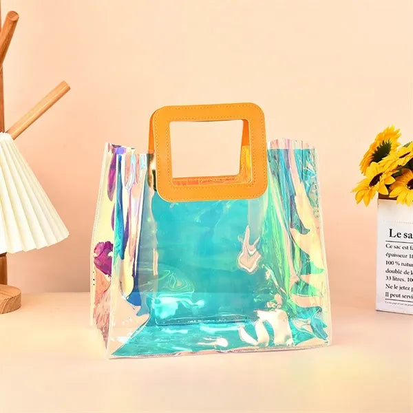 PVC Laser Holographic Tote Bags