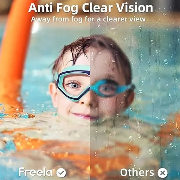 Anti-Fog Waterproof Swimming Goggles for Kids and Teens