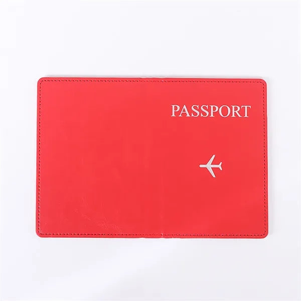 Passport Holder for Travel Essentials PU Leather Case