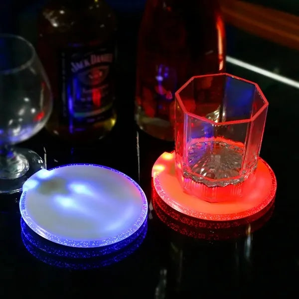 LED Round Drink Coaster
