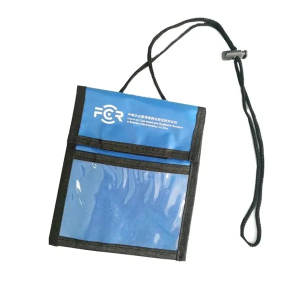 Multi-Pocket Lanyard ID Card Holder
