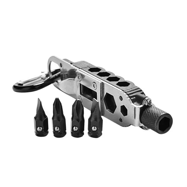 Flashlight Screwdriver Hex Wrench w/Key Chain