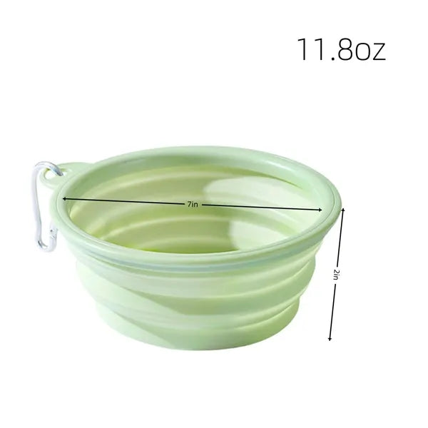 Collapsible Foldable Travel Dog Bowls Portable