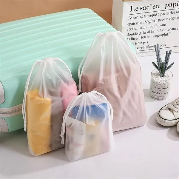 Portable Drawstring Storage Travel Bag
