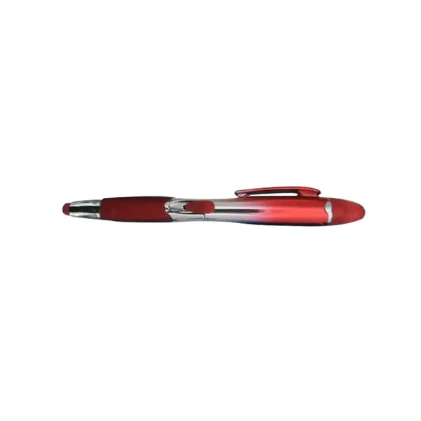 Gradual Color Barrel Pen w/Highlighter & Stylus