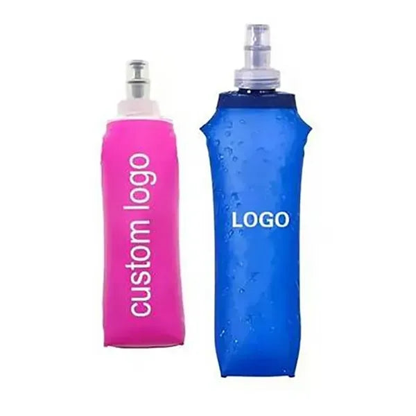 TPU Collapsible Soft Water Bottle for Travel and Outdoor