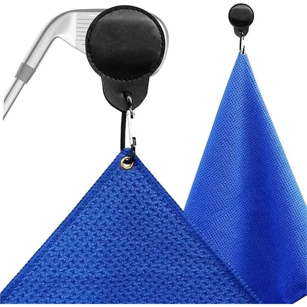 Magnetic high weight golf towel