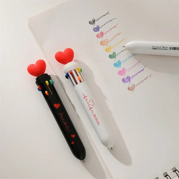 10 In 1 Multicolor Ballpoint Pen