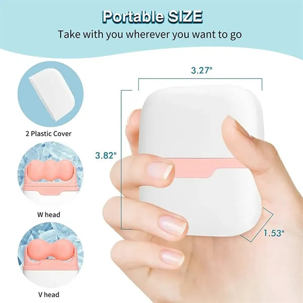 2 In 1 Ice Face Skin Massagers
