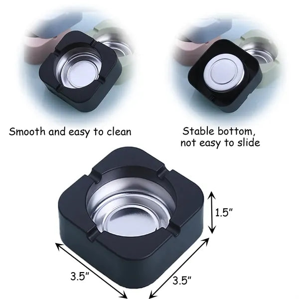 Stylish Durable Metal Ashtray