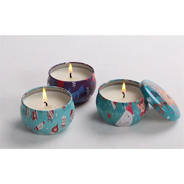 Christmas Scented Candle Set- 4 Pack