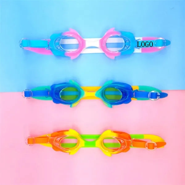Colorful Silicone Goggles For Children