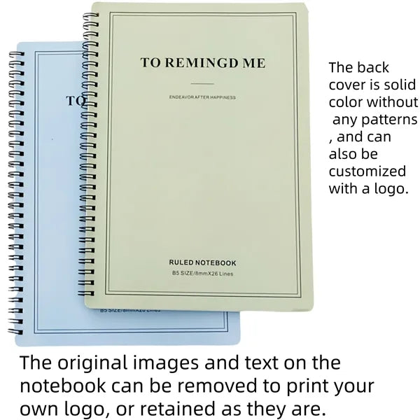 Coil - bound notebook, suitable for students' study and offi