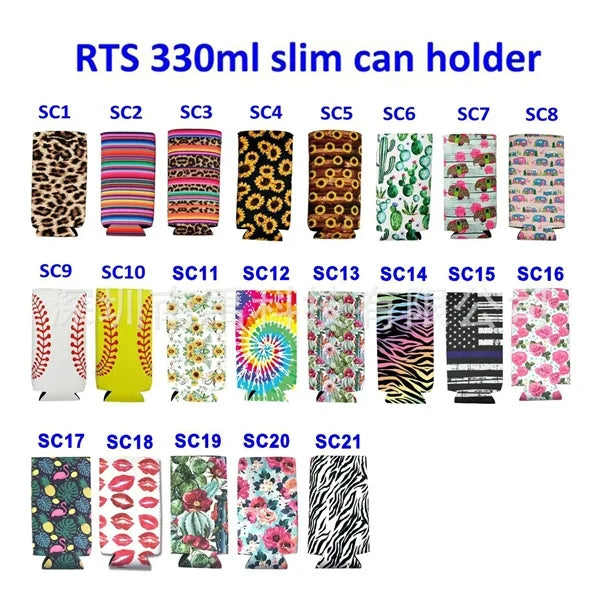 3mm Neoprene Collapsible Can Cooler Sleeve