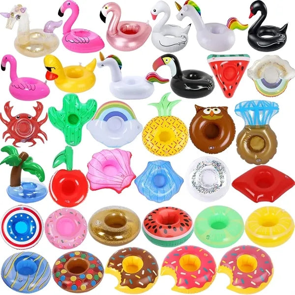 Inflatable Floating Drink Cup Holder