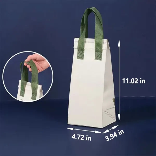 Insulated Drink Tote Bag for Coffee & Milk Tea