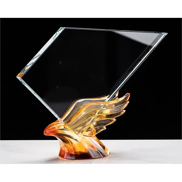 Eagle Wings Elite Crystal Award