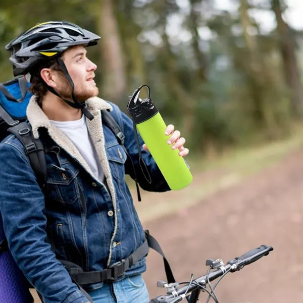 16 Oz Silicone Foldable Water Bottles