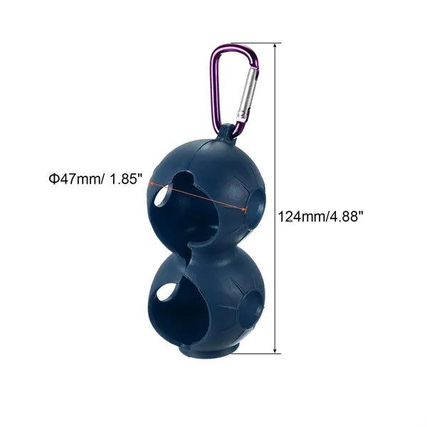 Silicone 2 Balls Golf Holder