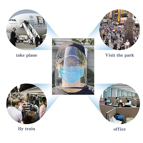 Full Face Protection Baseball Cap