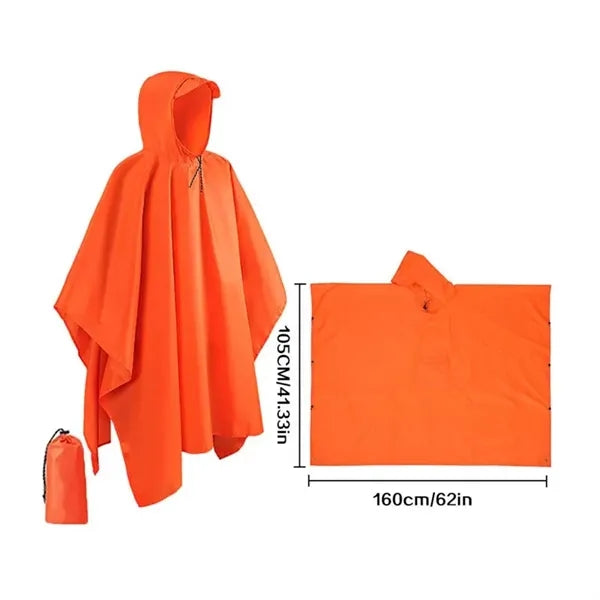 3 in 1 Multifunctional Rain Poncho