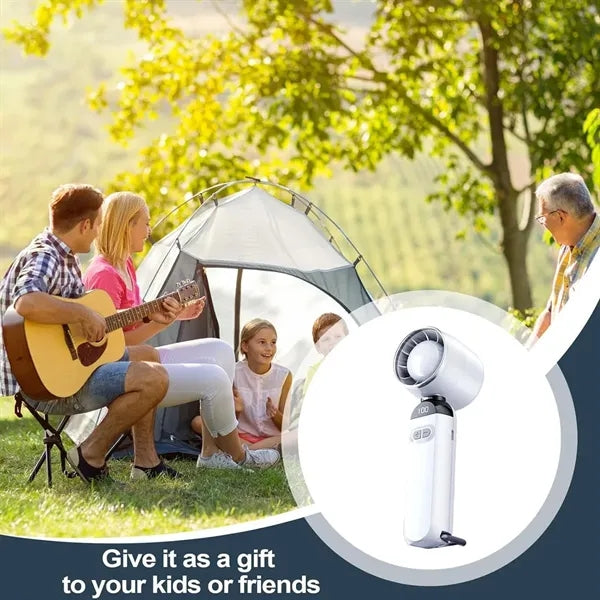 Mini 100 Speed Quiet Rechargeable Bladeless Fan