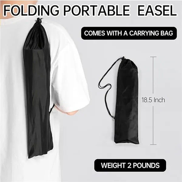 Aluminum Folding Easel for Kids' Sketching Portable