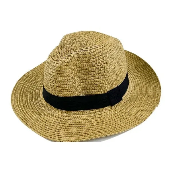 Classic Unisex Panama Fedora Straw Hat
